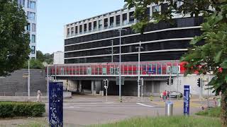 Timelapse Trainstation Saalsporthalle [upl. by Atteirneh]