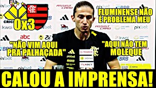 COLETIVA DE FILIPE LUIS APÓS CRICIÚMA X FLAMENGO [upl. by Aztiray735]