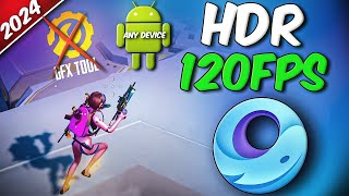 HDR  120 FPS GAMELOOP UNLOCK An Incredibly Easy Method That Works For All MS  x  MAHNOOR [upl. by Sutniuq]