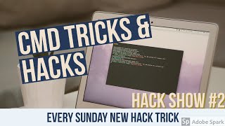 Use CMD like pro cmd tricks amp hacks  Hack Show 2 [upl. by Ettenotna31]