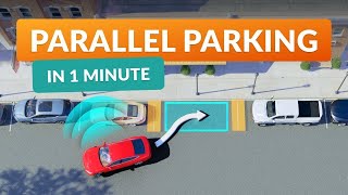 How to Parallel Park Perfect Parallel Parking in 3 Easy Steps [upl. by Miof Mela]