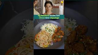 vegmanchurian noodles gobimanchurian tamanna prabhudeva [upl. by Ynnej]