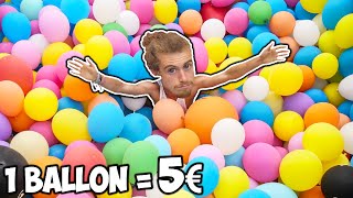 3000 BALLONS DANS MON TRAMPOLINE [upl. by Lladnar]