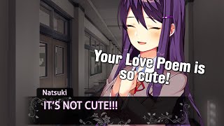 DDLC But its Through Natsukis Point of View  DDLC Mod  Fruits of the Literature Club  Part 27 [upl. by Annitsirhc930]