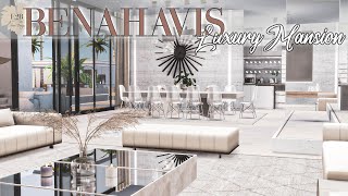 BENAHAVIS LUXURY MANSION  Sims 4 CC Speed Build  DOWNLOAD LINK TRAYCCLINKS [upl. by Ardle]