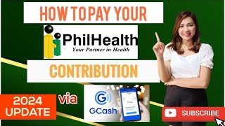 How to Pay Voluntary Philhealth Contribution using Gcash 2024 [upl. by Nesral460]