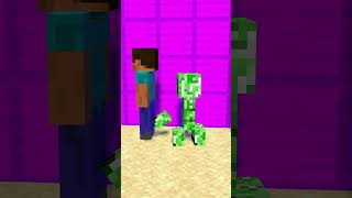 Herobrine vs Steve vs Creeper vs Alex 😂😄🤣🤡 minecraft herobrineanimation minecraftanimation [upl. by Lichtenfeld]