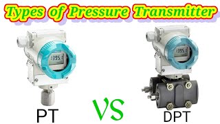 Types of Pressure Transmitter  PT vs DP Transmitter [upl. by Ylac]