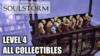 Oddworld Soulstorm  The Funicular  All Collectibles  Mudokons Secret Area’s amp Jelly’s  Level 4 [upl. by Aehc360]