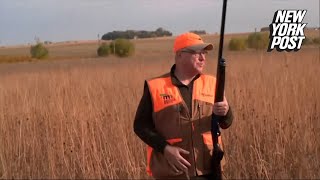 Tim Walz roasted over appearing to struggle to load shotgun at hunting event [upl. by Icnarf409]