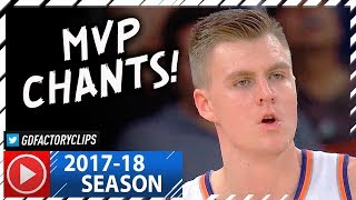 Kristaps Porzingis CRAZY Full Highlights vs Suns 20171103  37 Pts 7 Reb MVP Chants [upl. by Mckenna]