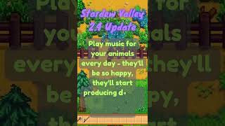 Stardew Valley 2 4 Update Gameplay Hacks 10 stardewvalley [upl. by Ilehs]