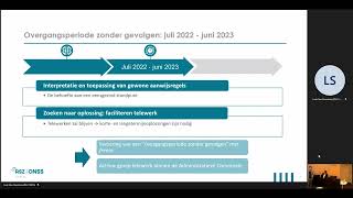 Kaderakkoord telewerk presentatie RSZ [upl. by Goodwin]