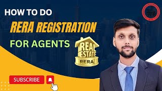 RERA registration for agents  how to apply RERA registration for agents  RERA registration [upl. by Clari910]