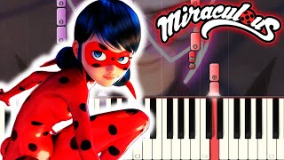 Miraculous Ladybug Hawk Moth Theme Song on Piano [upl. by Bale]