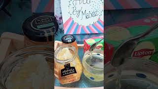 Honey and Honeycomb 🍯 ytshortsvideo honeycomb greentea asmrcreators honey artist alshifa [upl. by Thorsten]