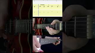 Guitar Tab I Get Around by The Beach Boys guitarriffs guitar guitartabs howto [upl. by Goer518]