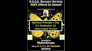 January 13 SPADNA 20 ABBREVIATED VERSION NA Meditation wMightyStreamCreditsNA World Svs Inc [upl. by Llenwahs]