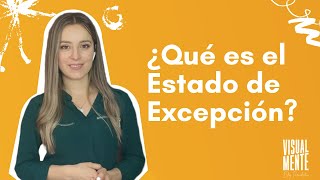 ¿Qué es el Estado de Excepción [upl. by Terchie]