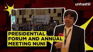 Presidential Forum amp Annual Meeting NUNI [upl. by Eitisahc]