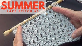 Summer Lace Stitch 1 [upl. by Philipson]