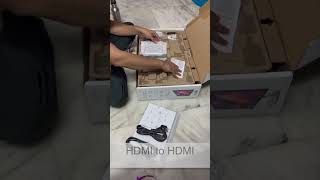 Dell S2421HN 24inch Full HD 1080p IPS Monitor  Unboxing [upl. by Ddart]