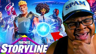 Reacting To Fortnite Lore For The FIRST TIME ENTIRE STORYLINE EXPLAINED [upl. by Close996]