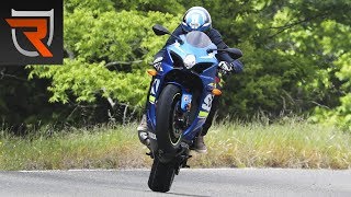 2017 Suzuki GSXR1000 Street Test Review Video  Riders Domain [upl. by Rivers]