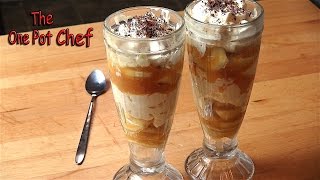 Banoffee Mess  One Pot Chef [upl. by Raffin]