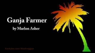 Ganja Farmer  Marlon Asher Lyrics [upl. by Ij]