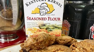 WHAT HAPPENED WHEN I TRIED OUT KENTUCKY FRIED CHICKEN SEASONING OLD SCHOOL KENTUCKY FRIED CHICKEN [upl. by Courtenay988]