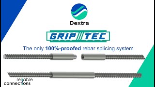 Dextra Griptec The Ultimate Rebar Coupler System [upl. by Ia]