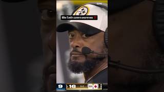 Mike Tomlin ALWAYS knows where the camera is 👀 [upl. by Camey]