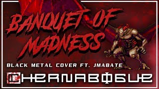 Castlevania Portrait of Ruin  Banquet of Madness Black Metal Cover ft jmabate [upl. by Eigger491]