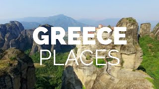 10 Best Places to Visit in Greece  Travel Video [upl. by Latreese]