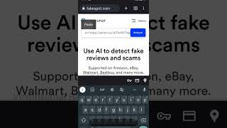 How to find True Reviews Fakespot will help you shorts review [upl. by Alliw463]