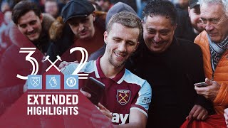 EXTENDED HIGHLIGHTS  WEST HAM UNITED 32 CHELSEA [upl. by Eiramana622]