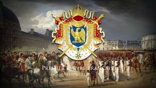 First French Empire 18041815 Imperial Marches quotMarche Impériale Françaisequot [upl. by Nylzaj296]