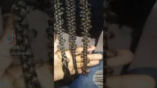 Hairstyles tresses africaine youtubeshorts hairstyle coiffureadomicile hair braids tutorial [upl. by Docile]