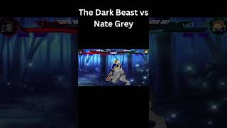 The Dark Beast vs Nate Grey [upl. by Ekusoyr]