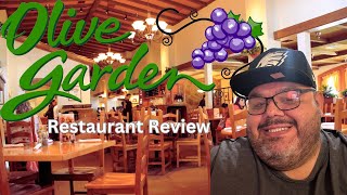 Olive Garden Italian Restaurant Review  Mission Texas  Try the Chicken Alfredo 2024 [upl. by Noryd]