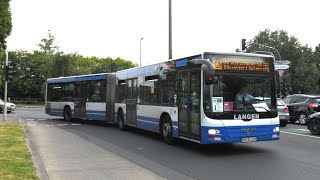 Sound Bus MAN NG 323 BMTL 424 der Fa Reise und Verkehrsbetrieb Strosser GmbH Elsdorf [upl. by Droffats]