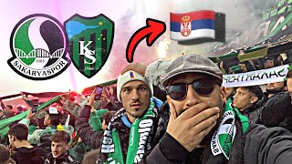 SIRP🇷🇸 HOOLIGAN ILE TÜRKIYE‘nin🇹🇷 EN TEHLIKELI DERBSINE GITTIM 🔥😱  Sakaryaspor vs Kocaelispor [upl. by Galitea]