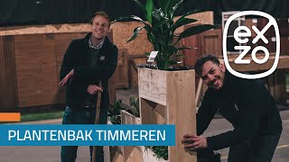 Timmeren met Timo 13  Hoe maak ik een plantenbak in steigerhout [upl. by Dett]