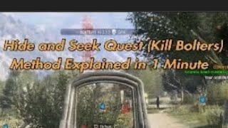 Hide and Seek Quest Explained in 1 Minute Dying Light Techland GG [upl. by Naashar]