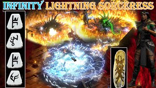 Diablo 2 Resurrected  Infinity SunderCharm Lightning Sorceress Build Uber Tristram [upl. by Enneibaf]