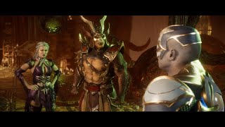 MK11 Aftermath  Shao Kahn vs Geras Story Mode [upl. by Natty171]