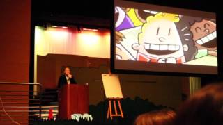 Dav Pilkey Author of Captain Underpants Presentation in Greenfield Wisconsin [upl. by Crawley272]