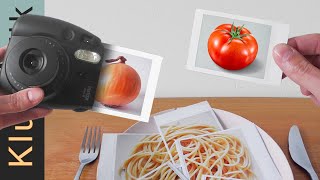 ASMR Eating EDIBLE Pictures I EAT this creative amp delicious Spaghetti collage [upl. by Inalaehon22]