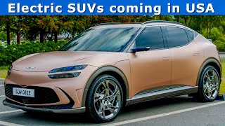 Upcoming AllElectric SUVs 2023 2024 [upl. by Alviani250]